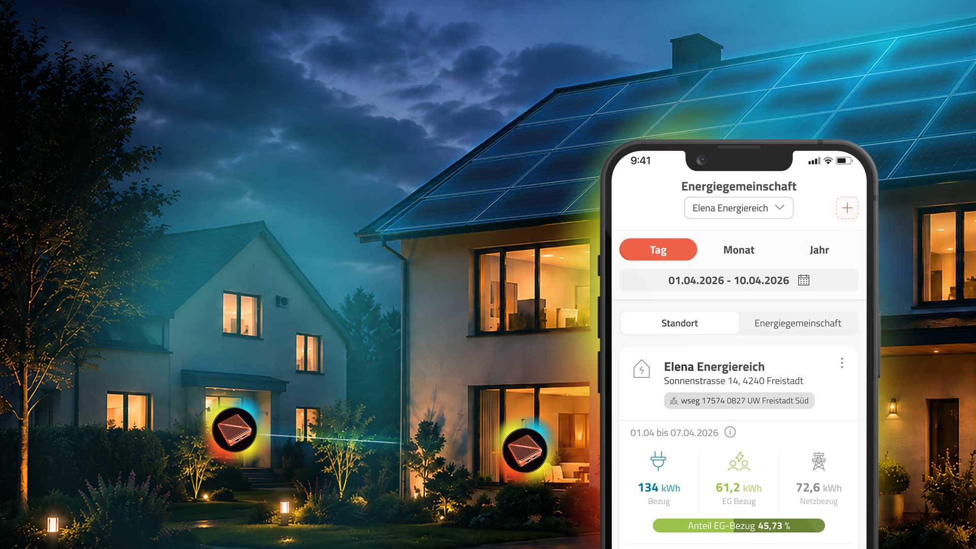 neoom KLUUB — Intelligente Speichersteuerung
